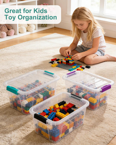 EOENVIVS clear storage box offers visibility at a glance