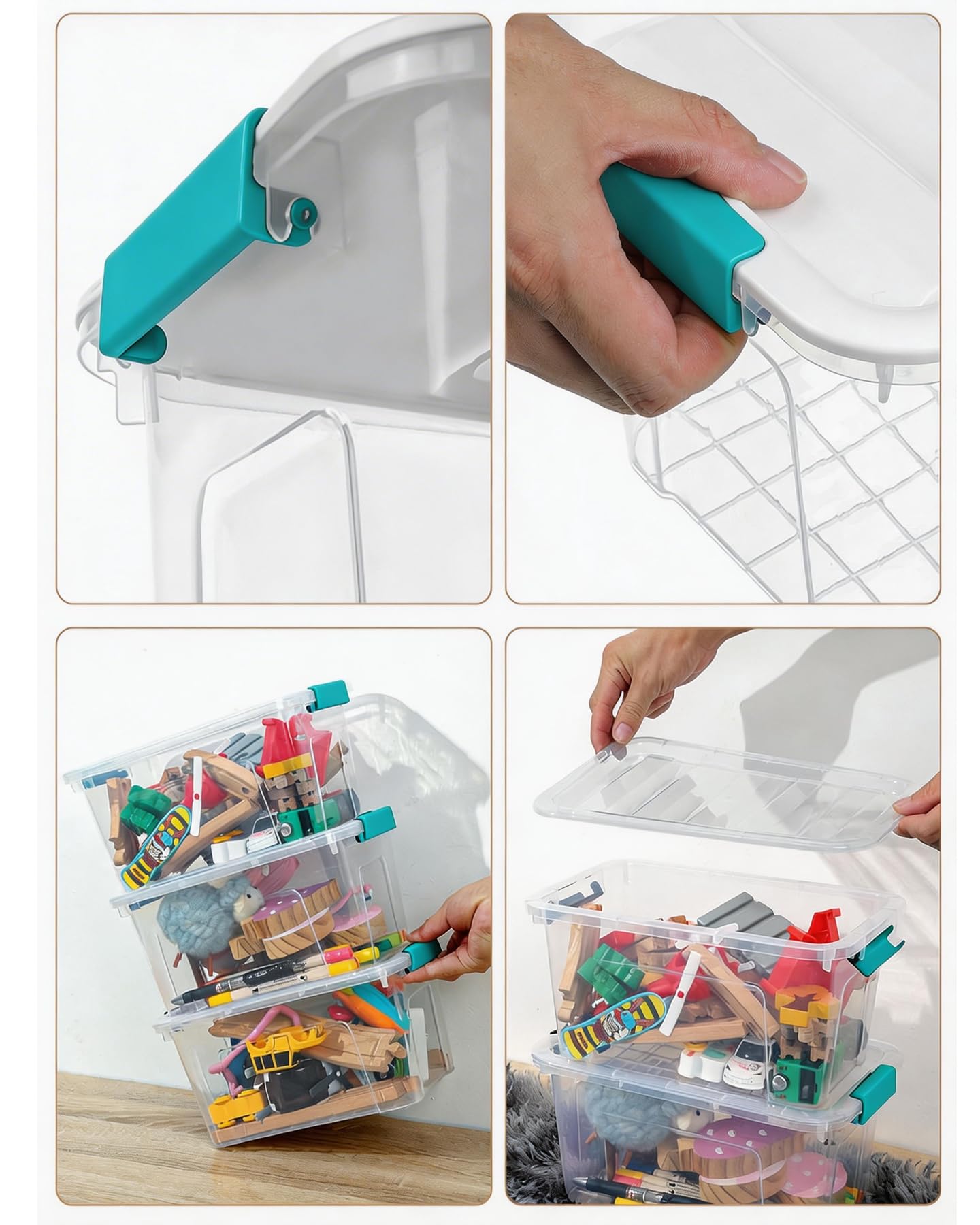 EOENVIVS classroom and office storage box keeps supplies organized.