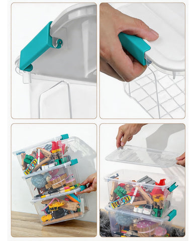 EOENVIVS classroom and office storage box keeps supplies organized.