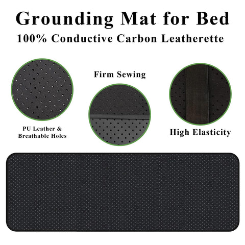 EOHELGRO 15-foot grounding cord connected to mat for flexible use.