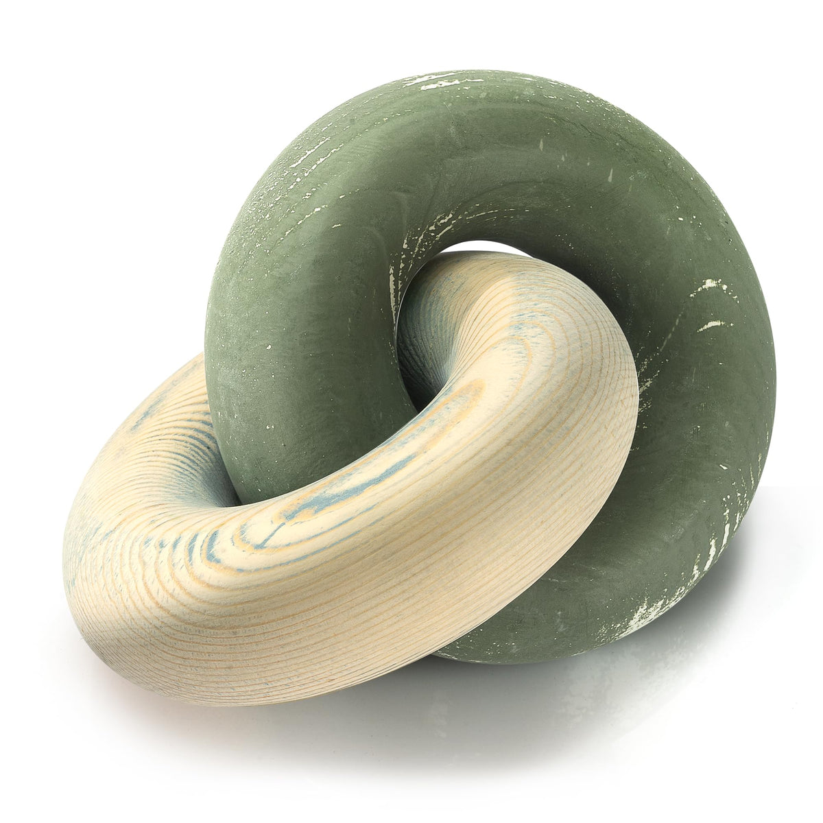 EOSAHR boho pine wood knot decor adds natural texture to any coffee table.