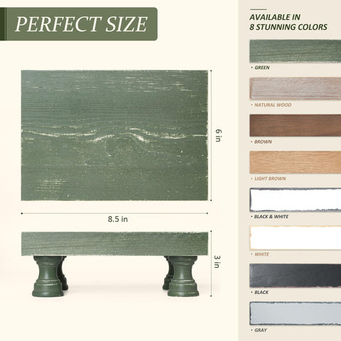 EOSAHR bathroom counter organizer blends function and rustic flair