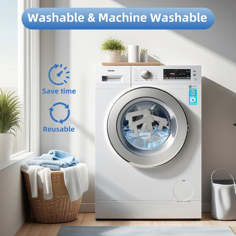 EOVWAEO 26 cm pad offers broad cleaning surface.