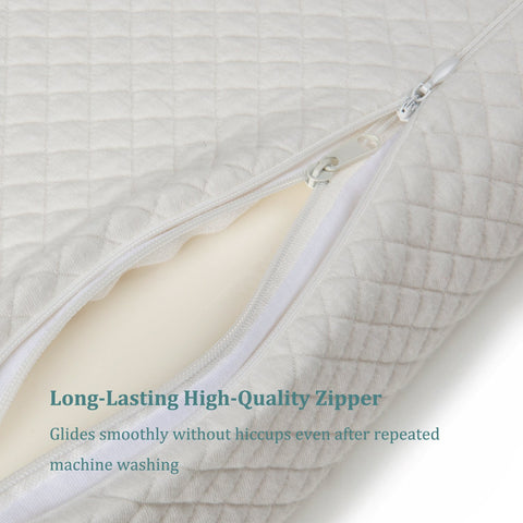 EPABO contour memory foam pillow back-sleepers benefit from reduced shoulder pressure