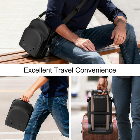 Epesoware trolley sleeve and handle enable smooth transit through airports.