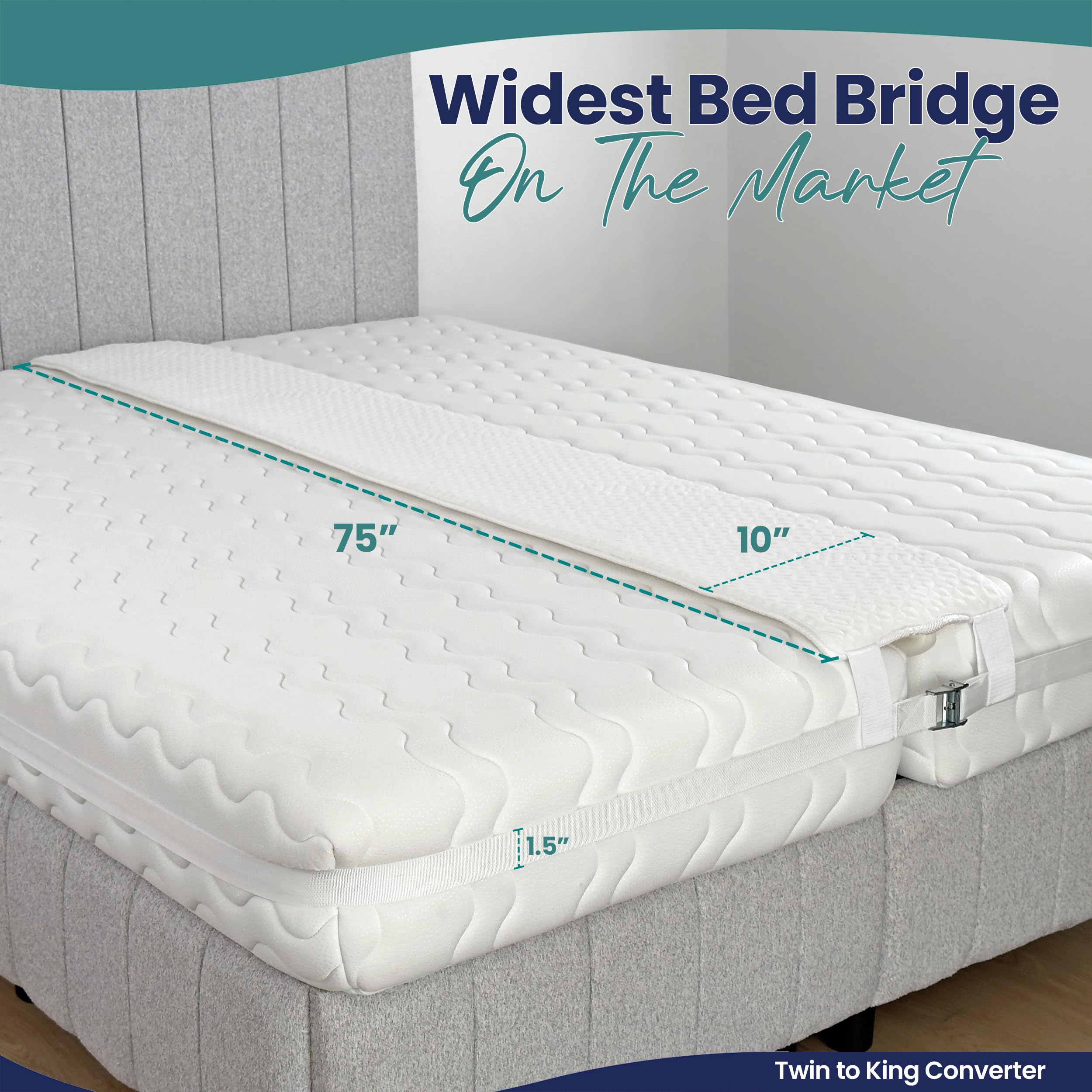 EPHEDORA 25D memory foam pad provides a smooth, even sleep surface.