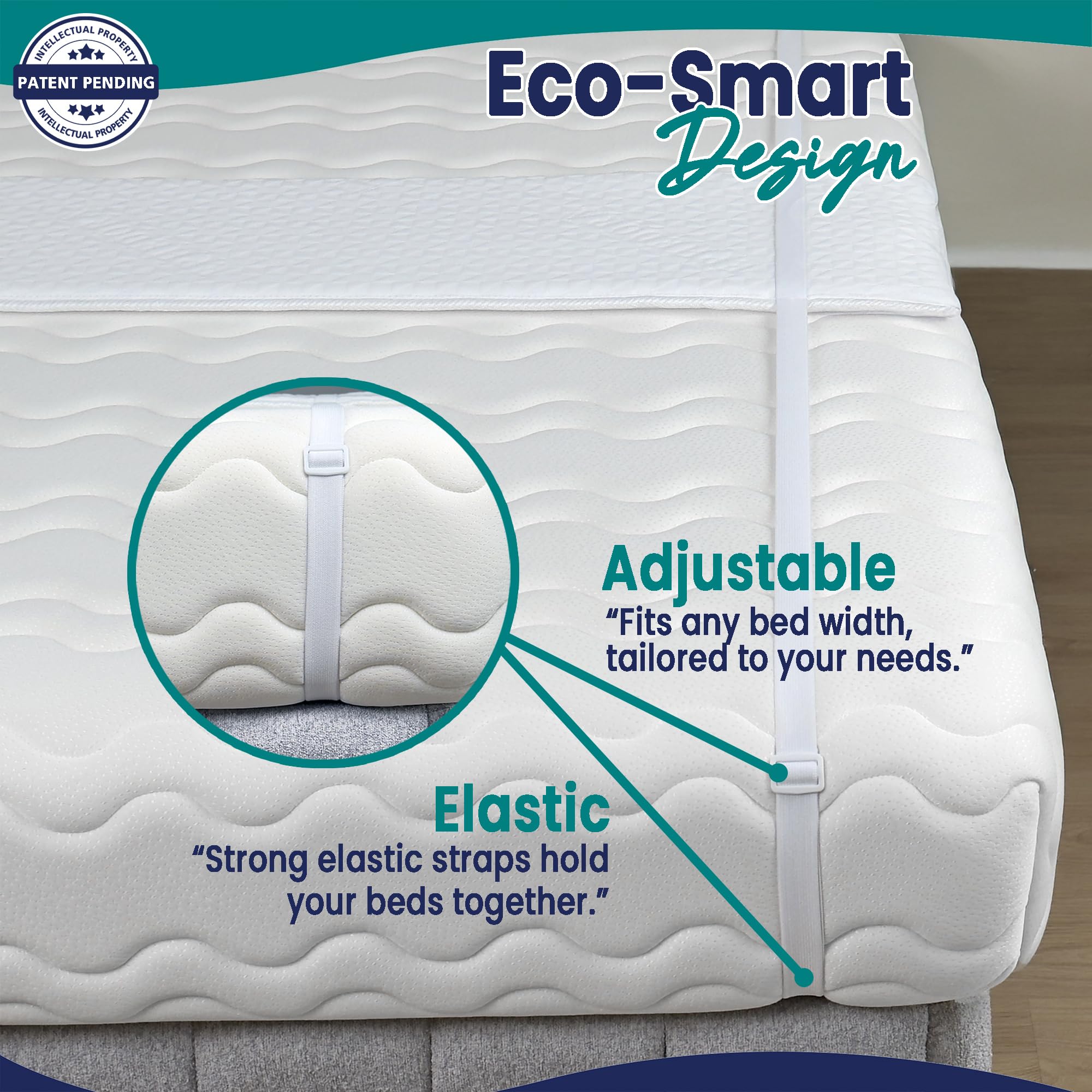 EPHEDORA memory foam bridge pad providing cushioned transition