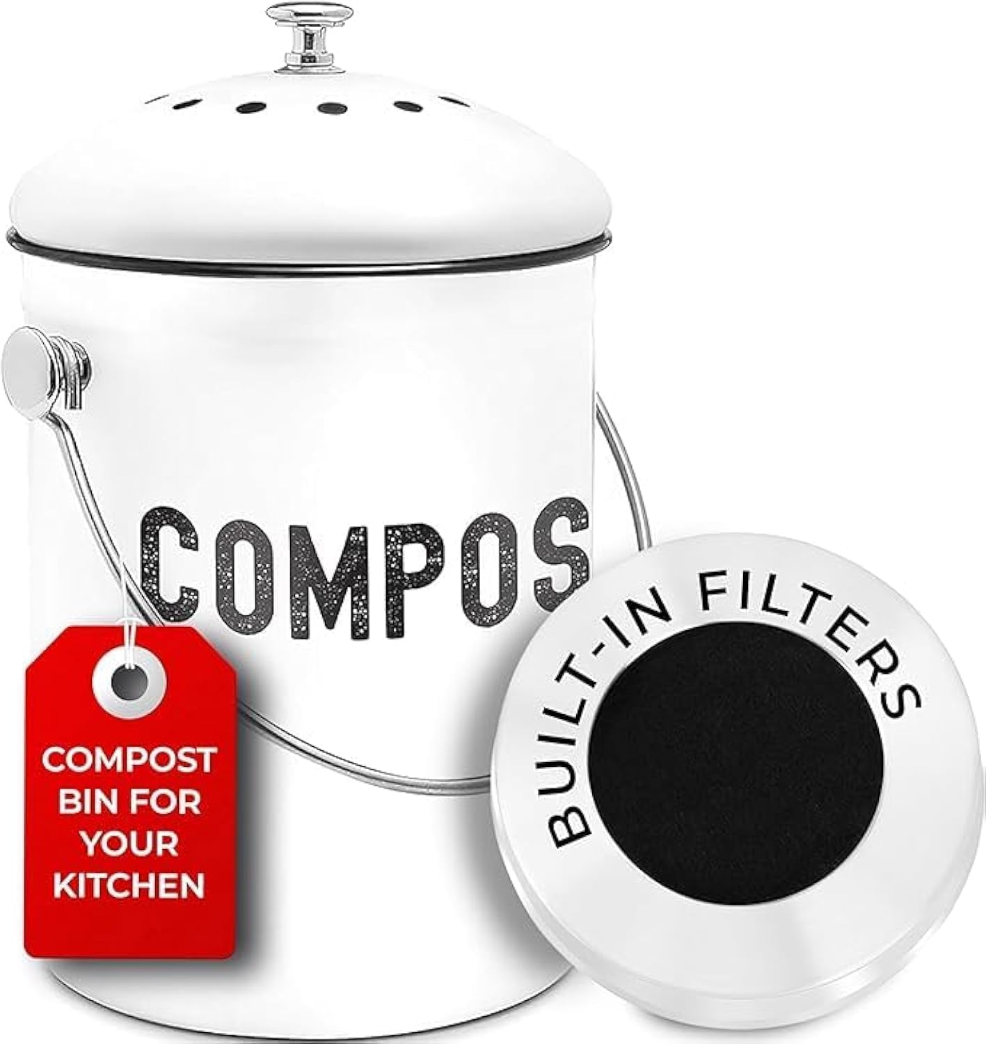 Epica charcoal-odor filter replacement demonstrates long-lasting odor control between changes.