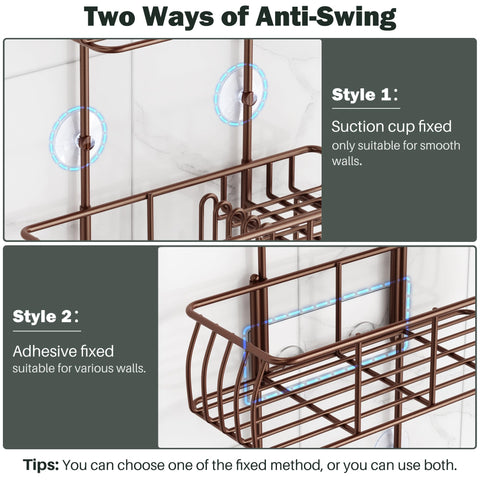Epicano includes adhesive hooks for secure surface-free installation