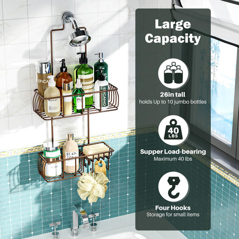Epicano rustproof metal construction resists corrosion in showers