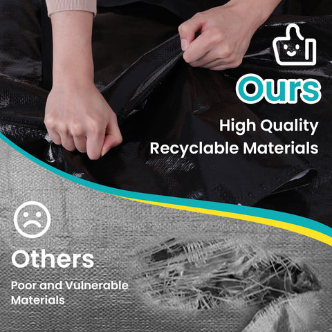 EpicTotes 125L moving bag dimensions highlight ample capacity for large loads.