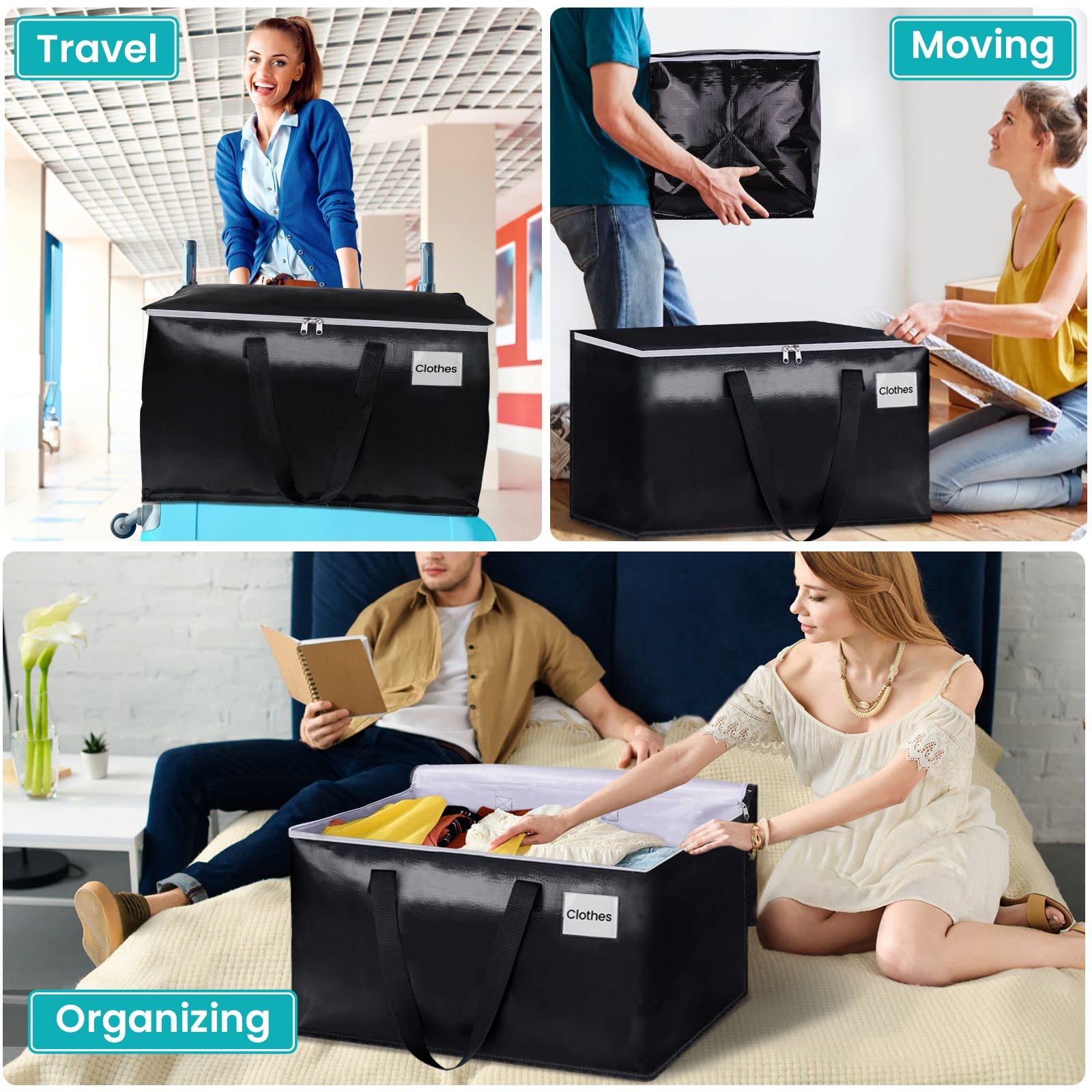 EpicTotes bag in use for moving and storage scenarios.