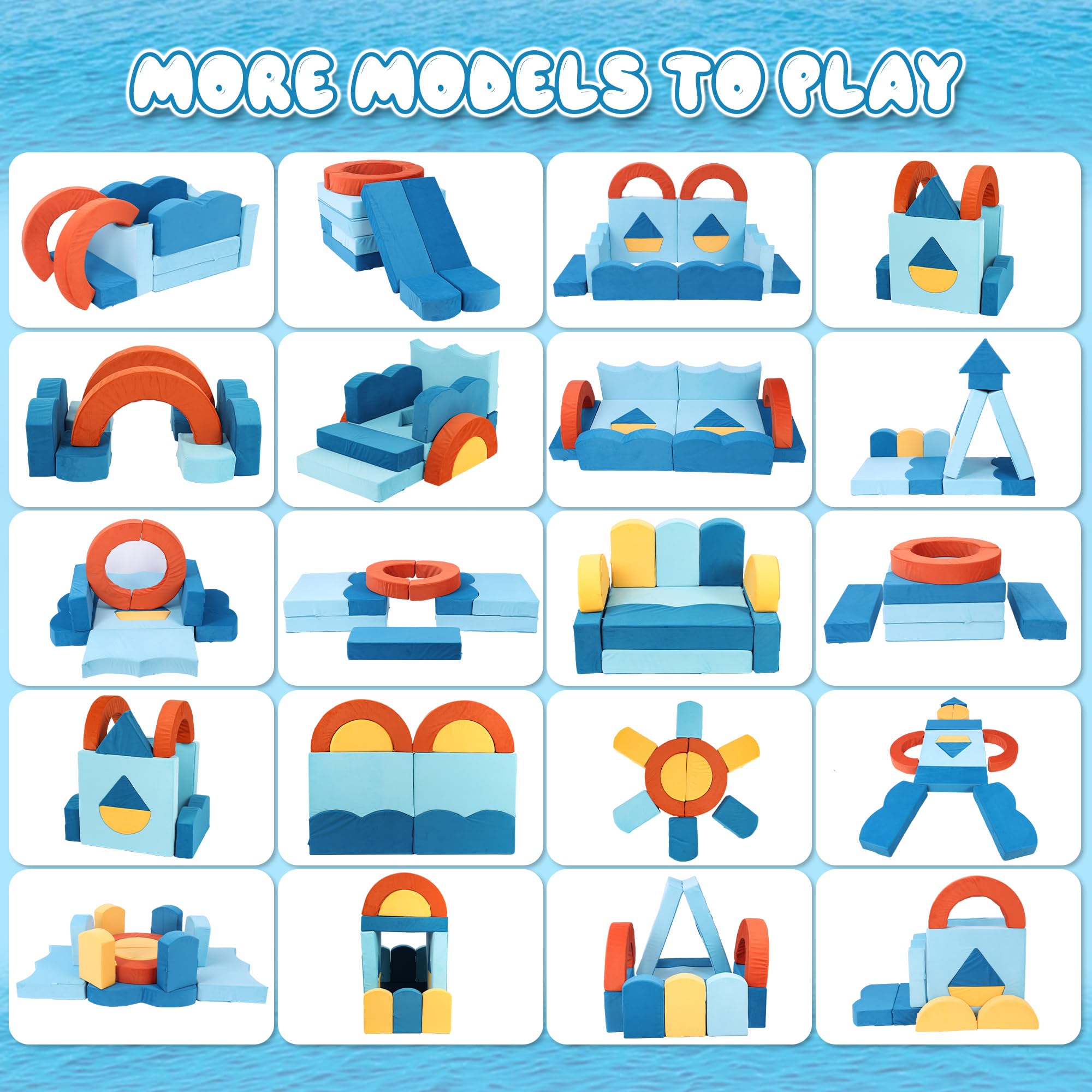 28D high-density foam supports active play and comfort