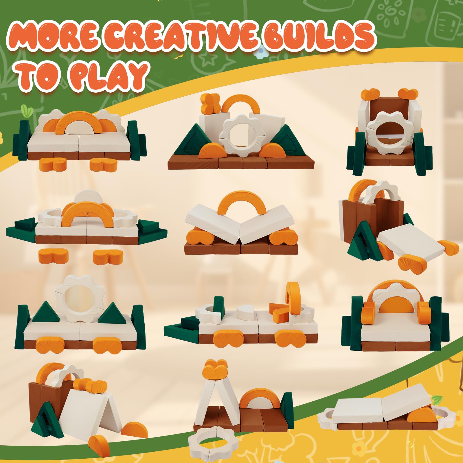 Erament creative play icebreaker prop fosters group play