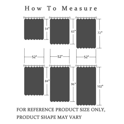 Erbnaryx rod-pocket top fits rods up to 1.75 inches.