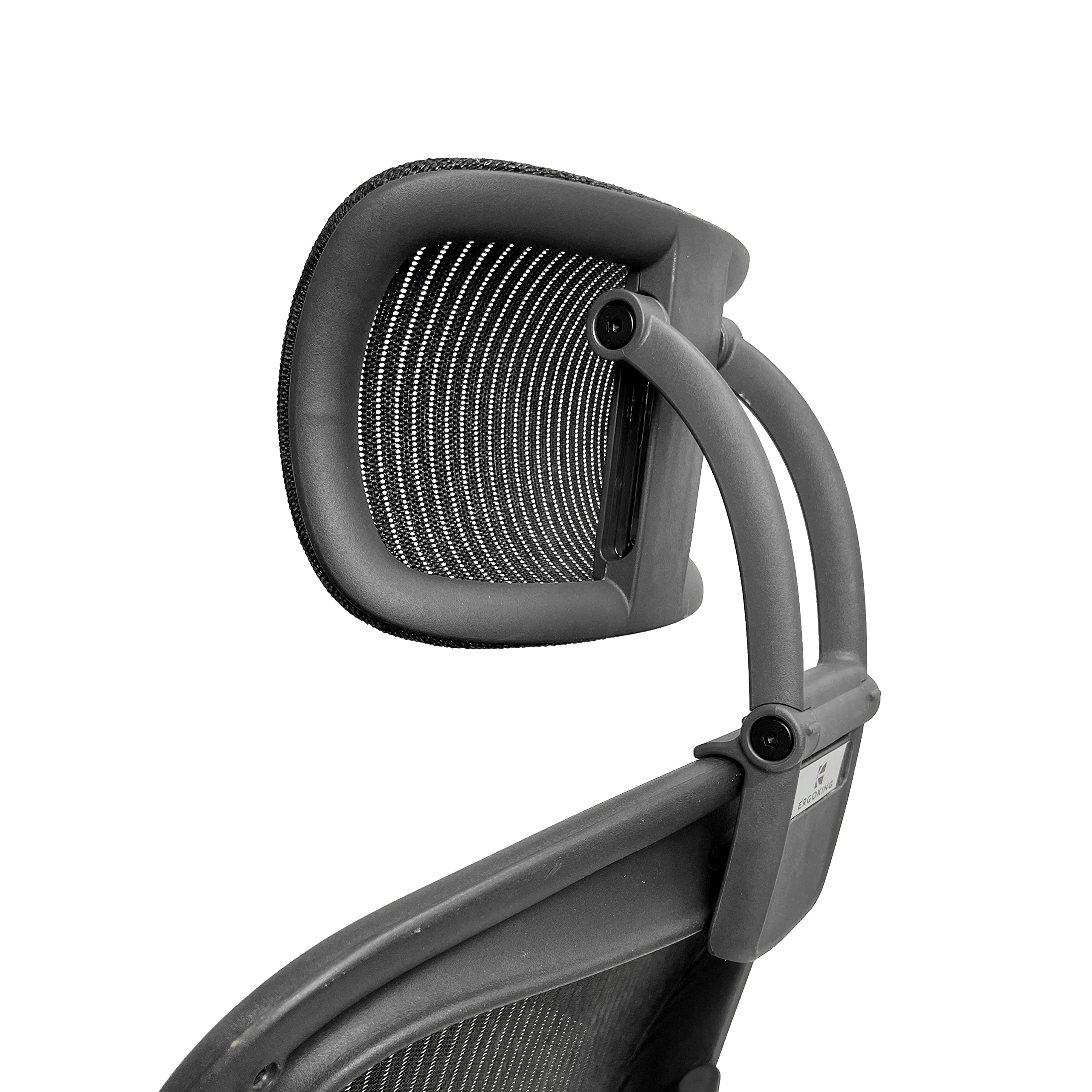 ERGOKING hinge design keeps the headrest firmly in place.