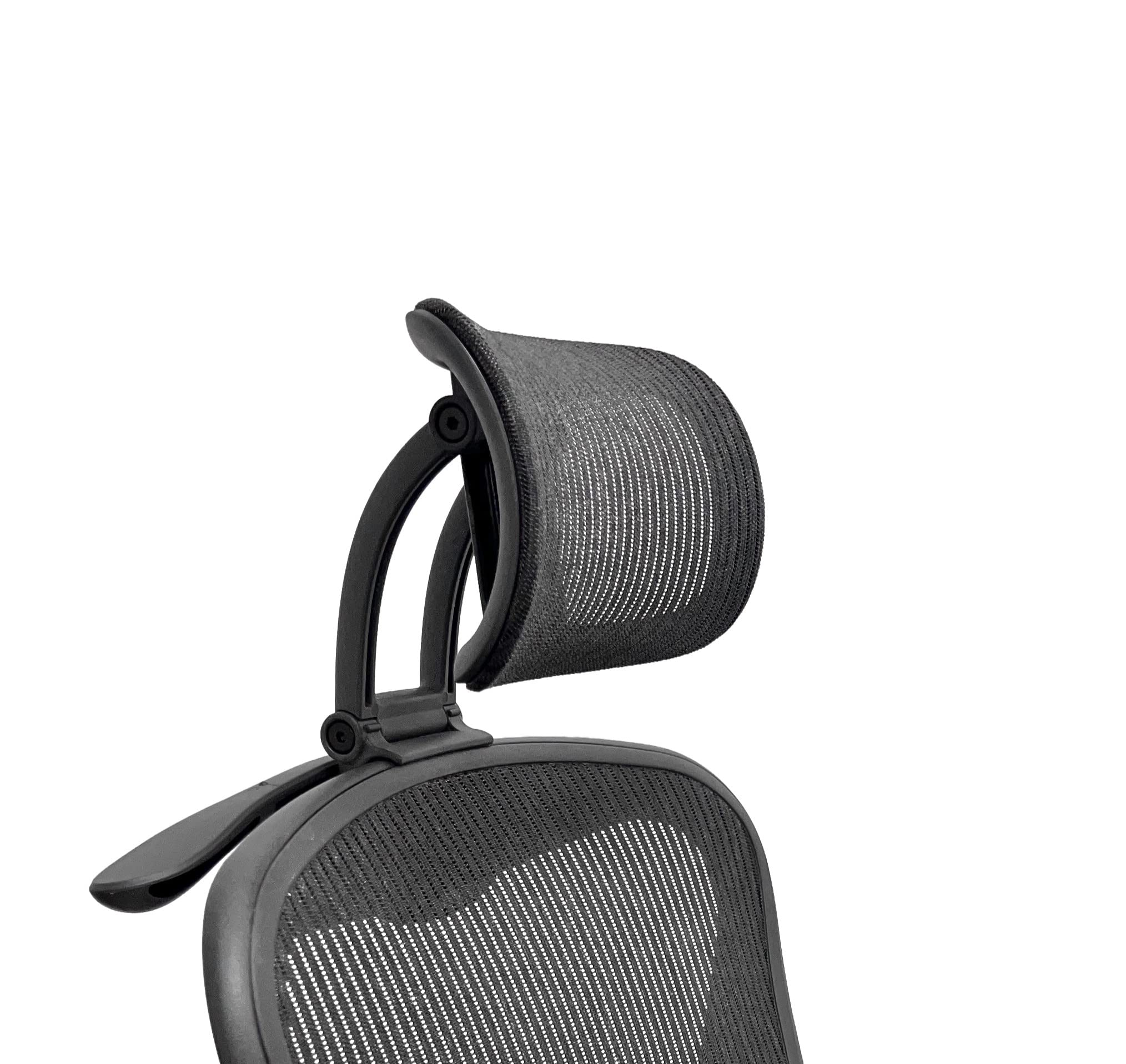 ERGOKING secure-clip-on design demonstrates easy attachment to Aeron backrest.