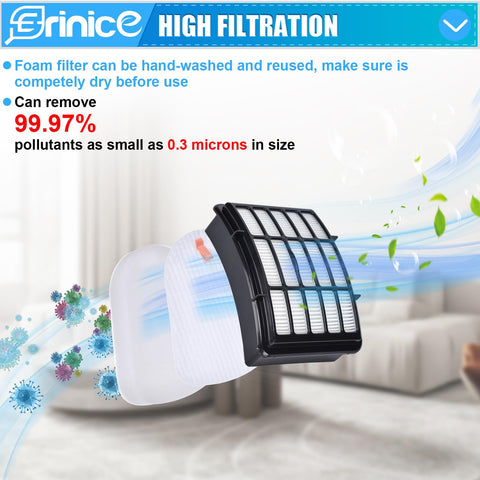 Erinice belt pack for NV356 ensures reliable brush rotation and durable operation.