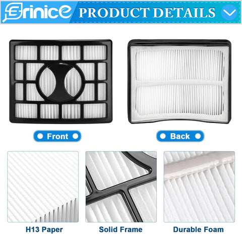 Erinice belts and wheels set restores brush power for deep carpet cleaning.