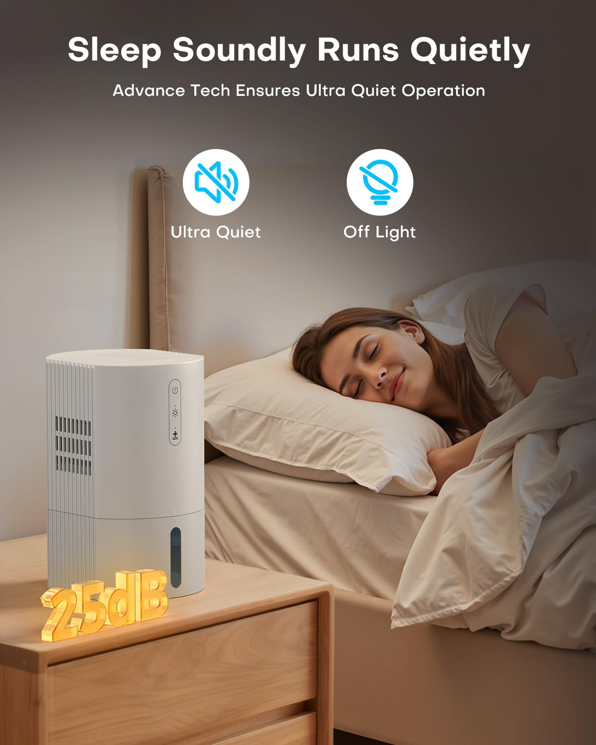 Auto defrost feature enables operation in cooler environments