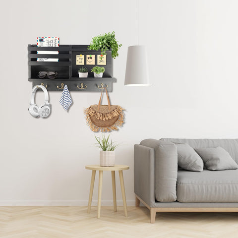 Eryvik key holder wall mount drill install option shown for secure mounting