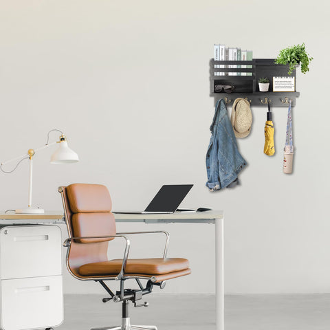 Eryvik key holder wall mount everyday use for keys, mail and small items