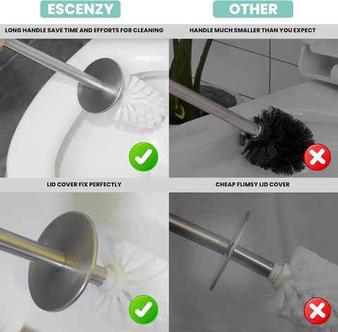 Escenzy decorative lid securely fits the holder for stability
