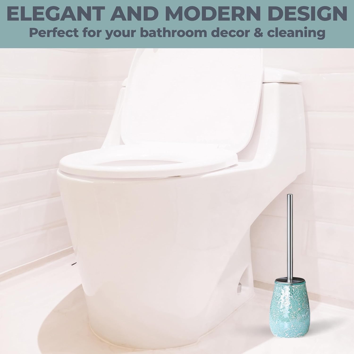 Escenzy stainless-steel brush body resists rust and stays durable
