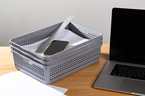 Eslite dimensions help you plan desktop and shelf storage.