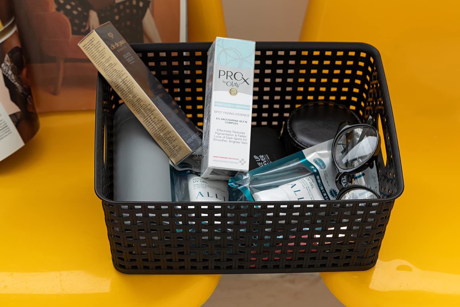 Eslite baskets tidy bedroom essentials and bedside items