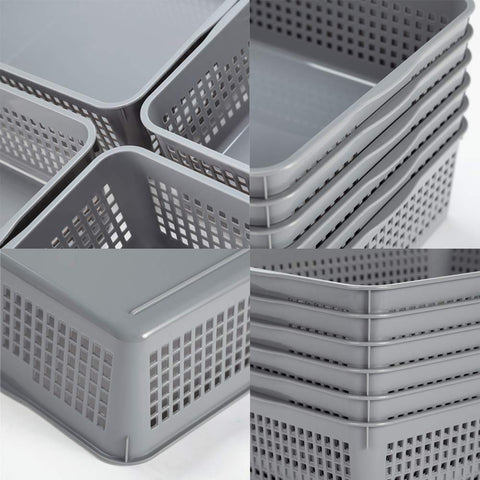 Eslite premium PP material basket offers sturdy, durable organization.