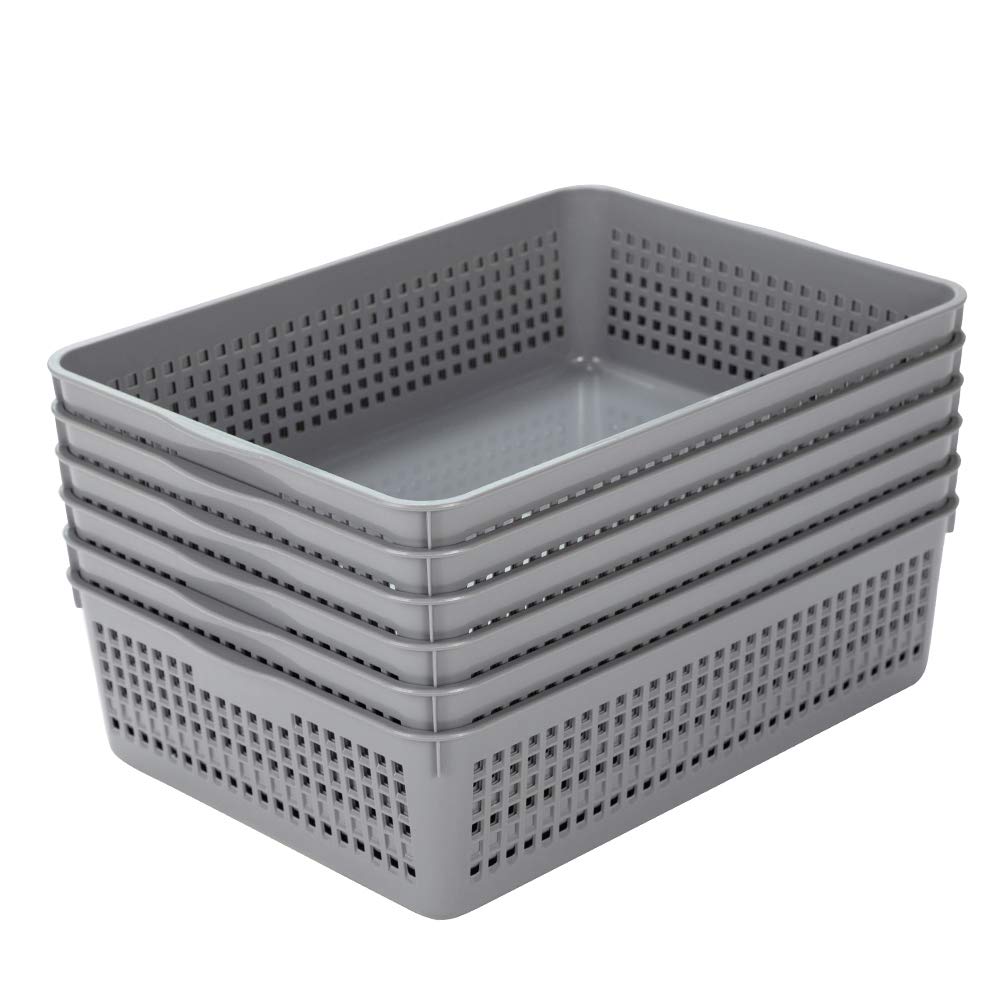 Eslite stackable design saves space while keeping items visible.