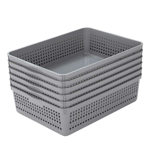 Eslite stackable design saves space while keeping items visible.