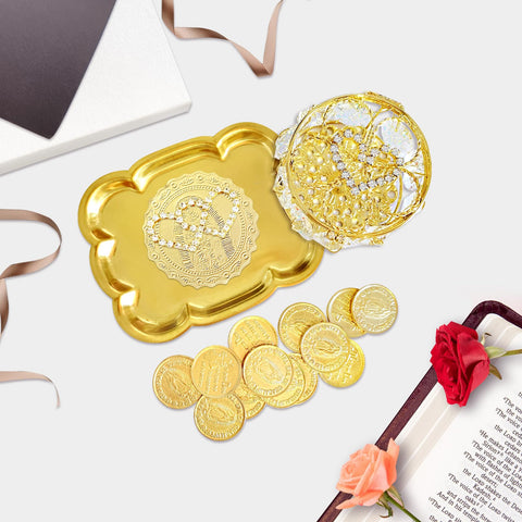 ESNOY arras coins 13-piece set representing unity and shared future