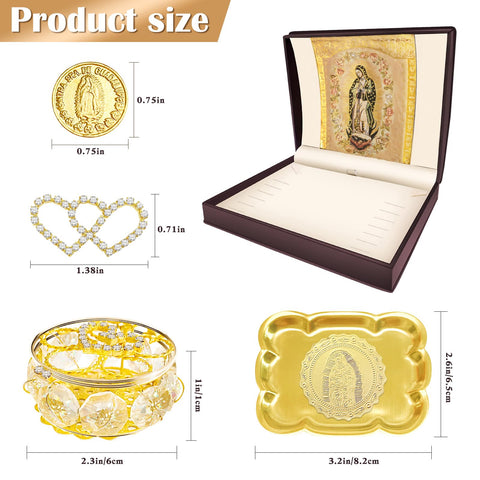 ESNOY arras coins gift box and case for elegant presentation
