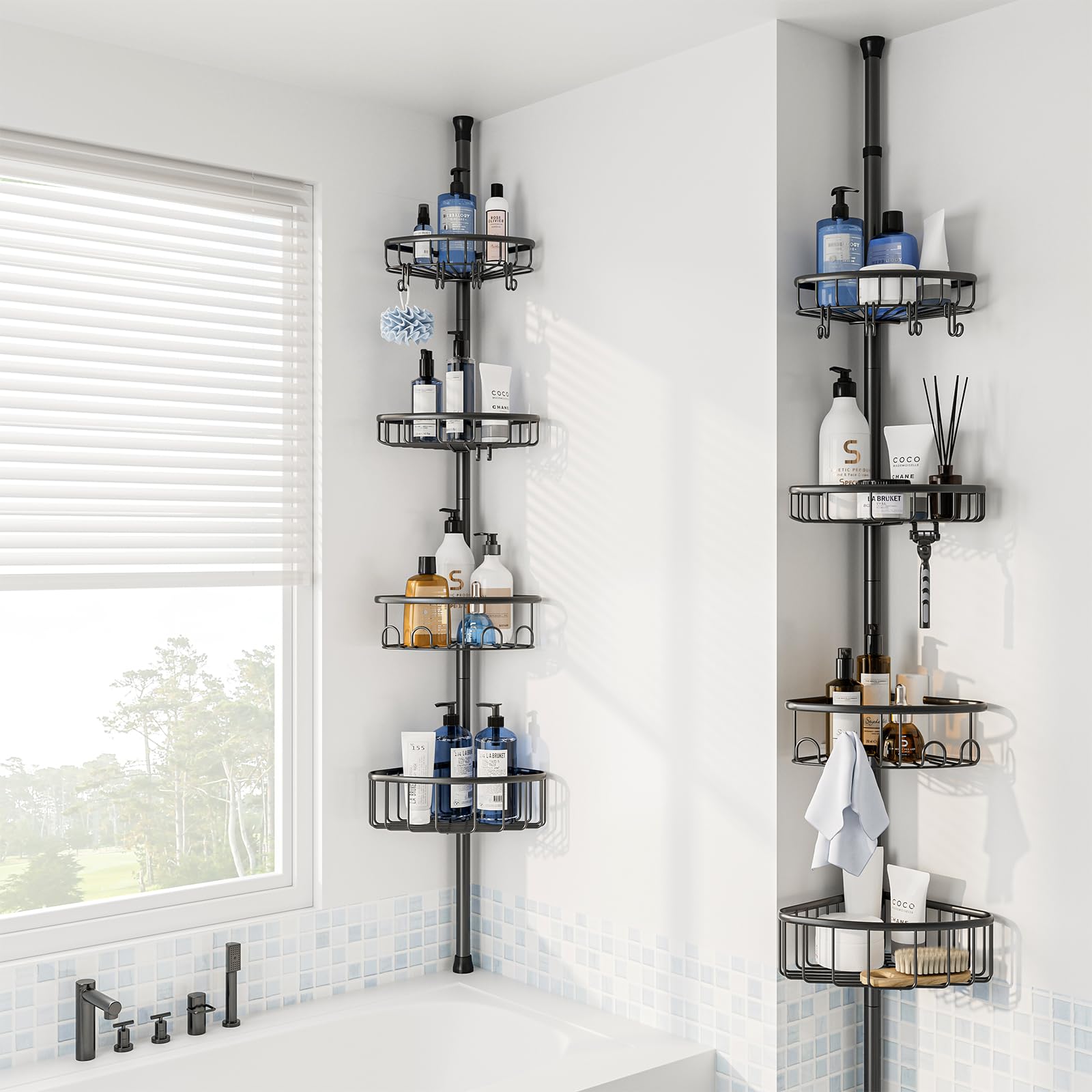ESSEME clip-lock design ensures stable basket attachment.