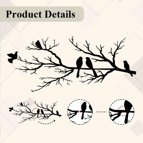 ESTART outdoor hanging wall sculpture adds nature-inspired charm to balconies and gardens