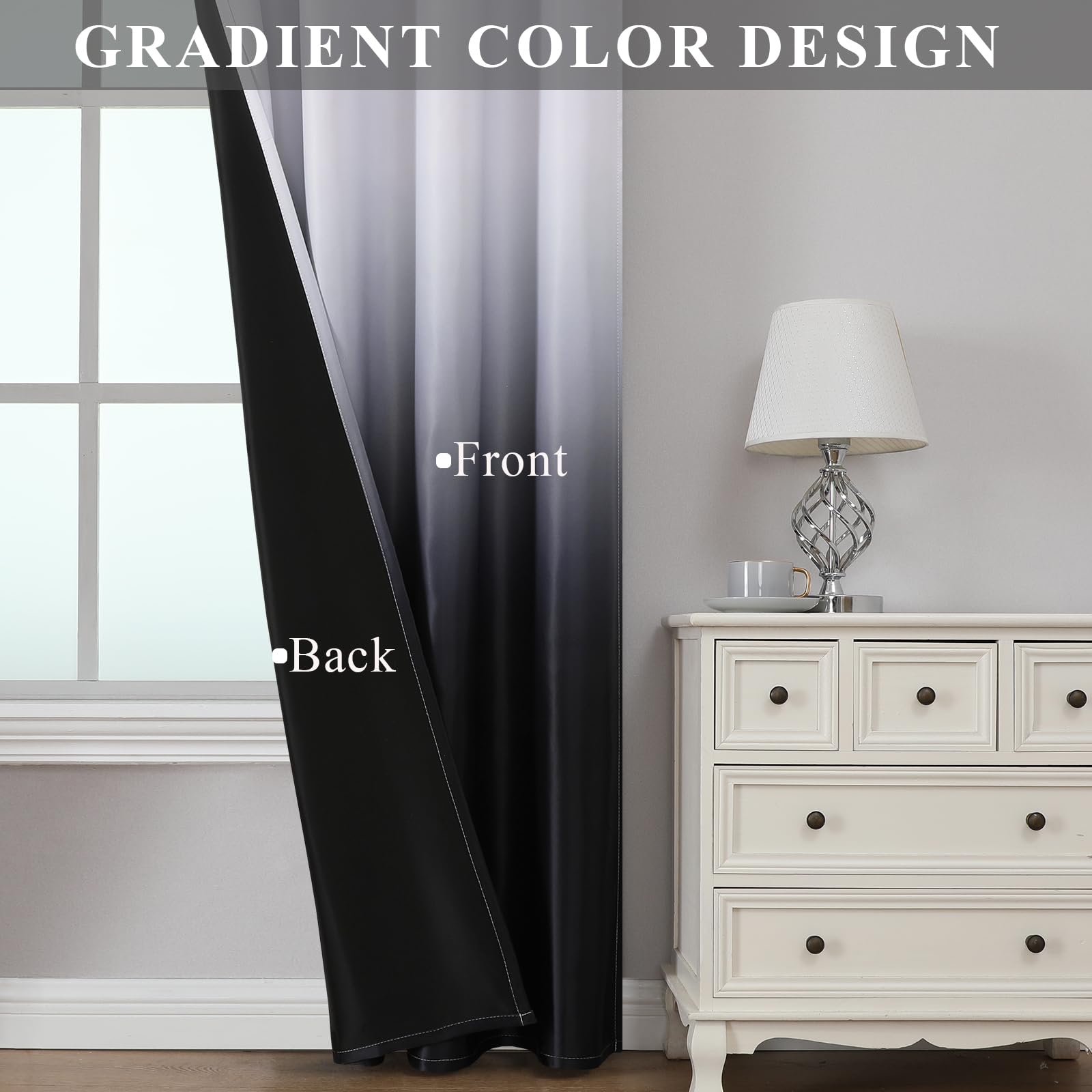Estelar Textiler 8 rust-resistant grommets enable easy, secure hanging.