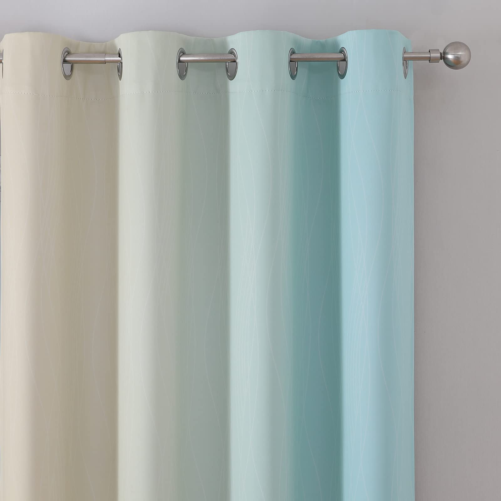 Estelar Textiler Grommets closeup for easy hanging