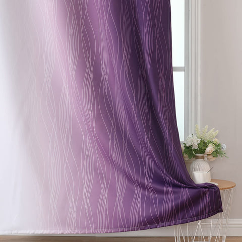 Estelar Textiler Ombre Curtains 52x84 thermal insulation balances indoor temperature