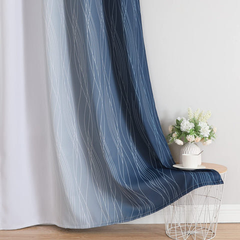 Estelar Textiler room-darkening curtain blocks light while maintaining soft fabric texture.
