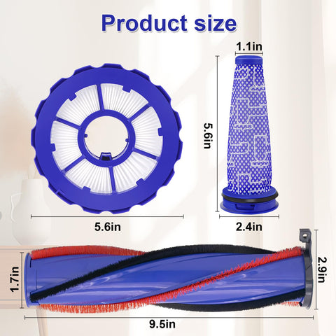 Estelife DC50 packaging shows complete replacement kit contents.