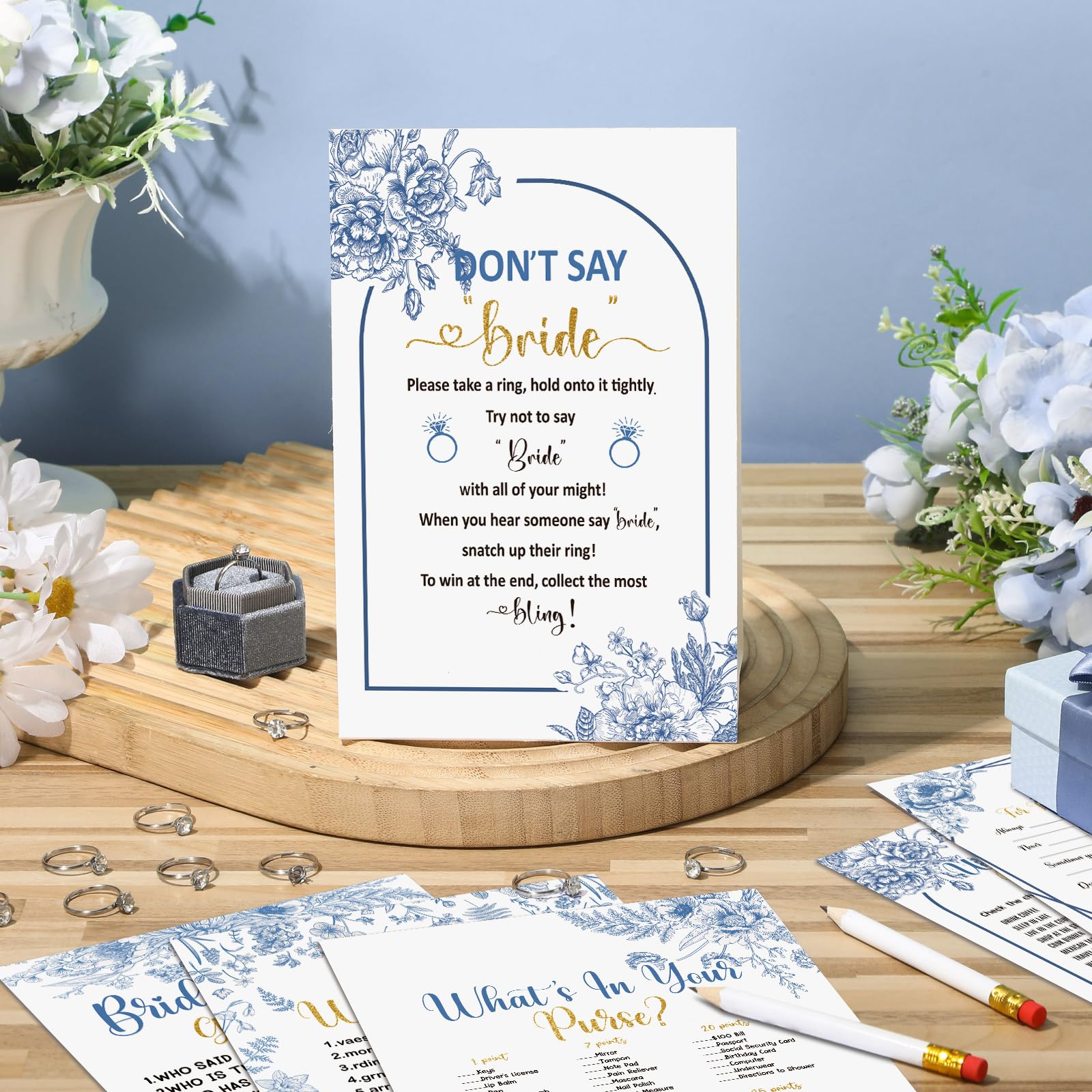 Estune 250 wedding games cards offer varied activities for guests.