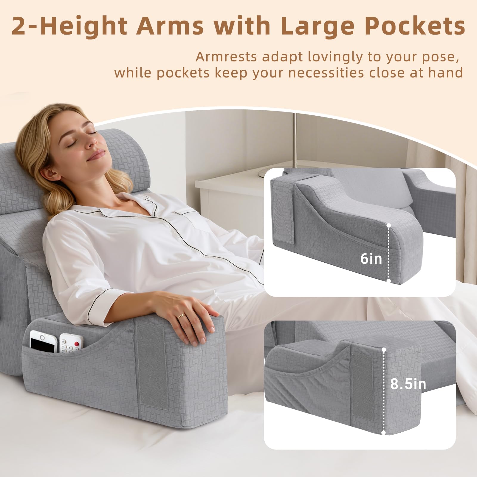 ESUERDO removable zippered cover for easy cleaning.
