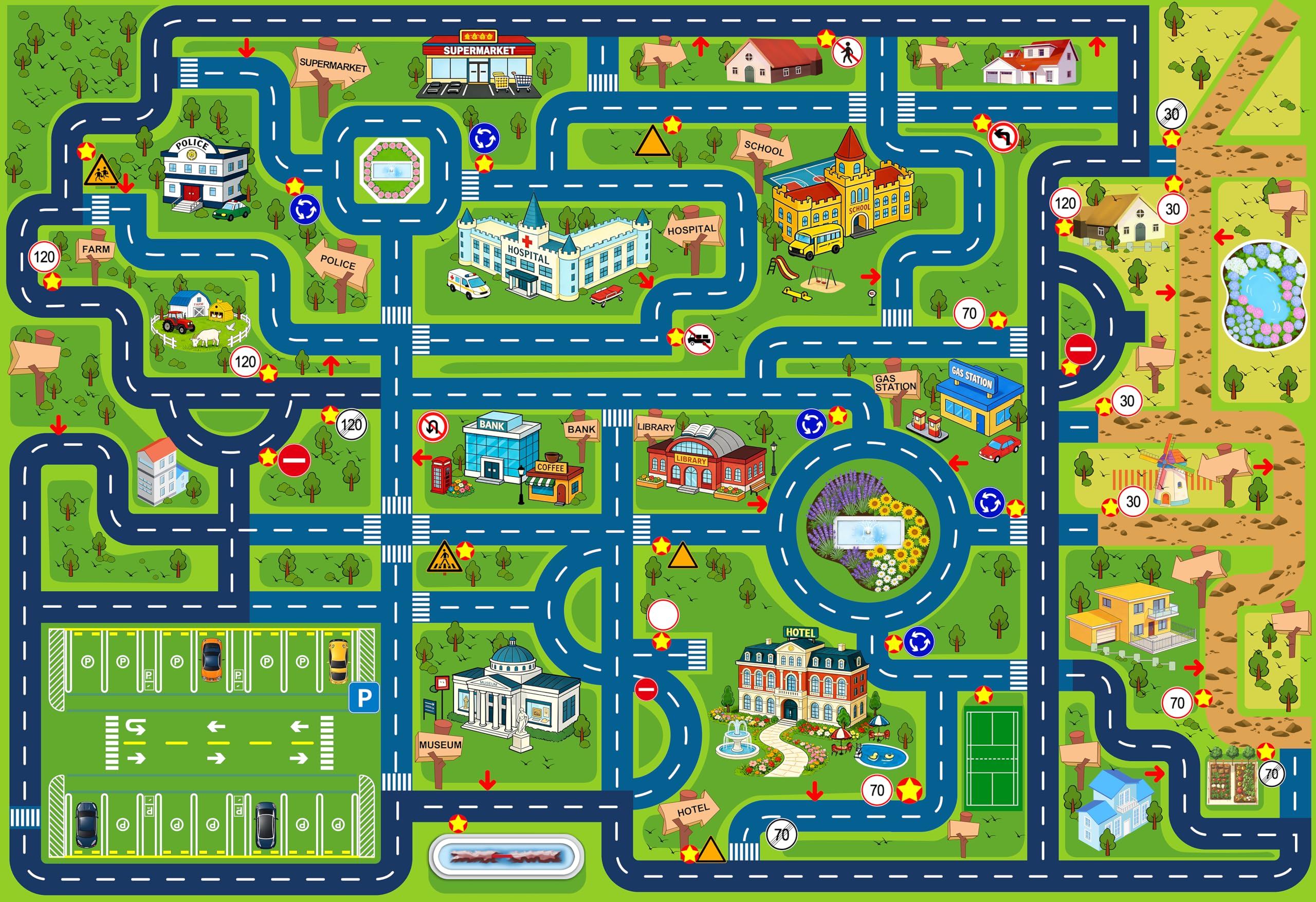 Esup 4x6 rug gift-ready idea for birthdays or holidays