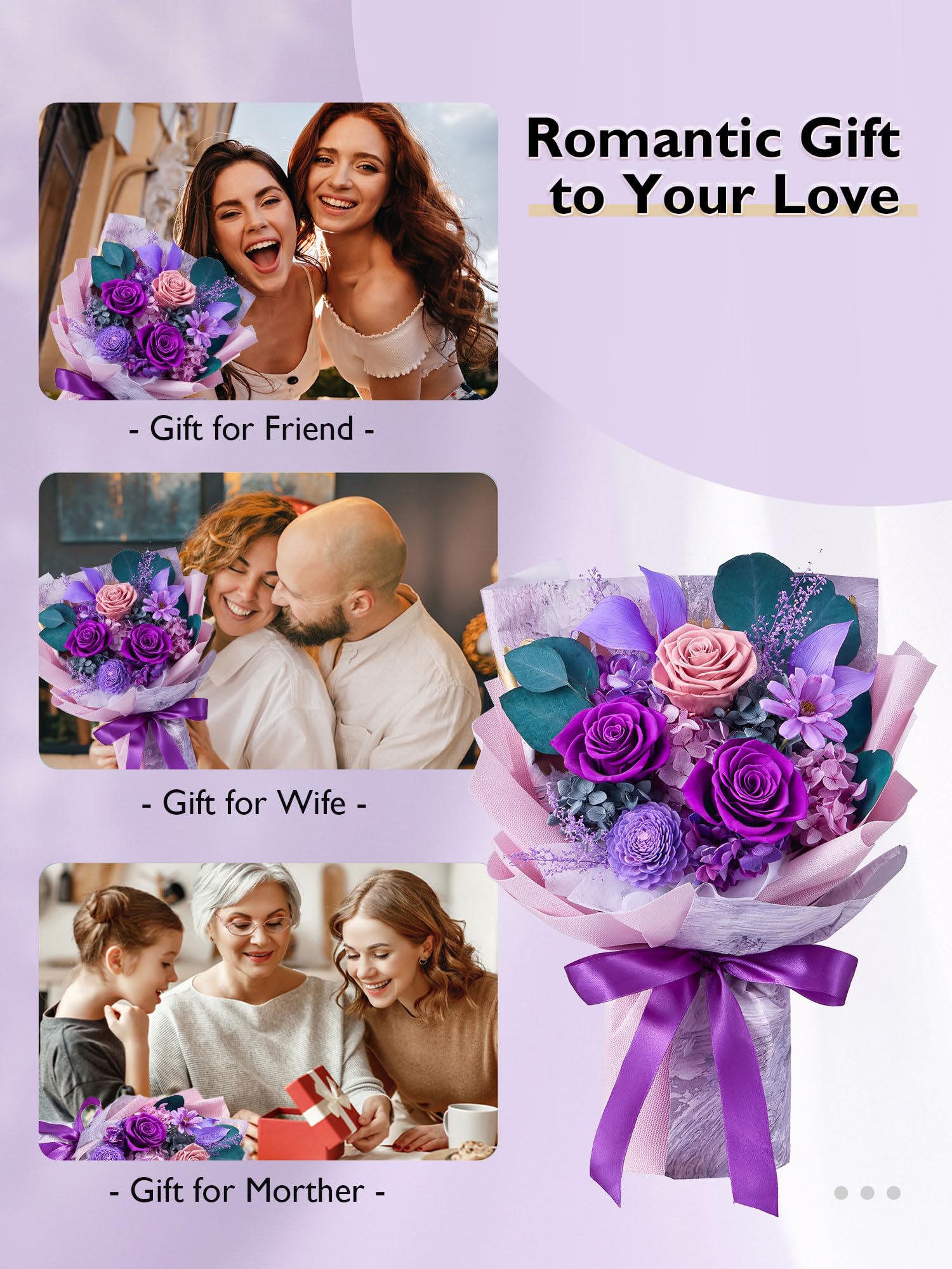 Eterfield handmade rose bouquet showcases craftsmanship and lasting beauty.