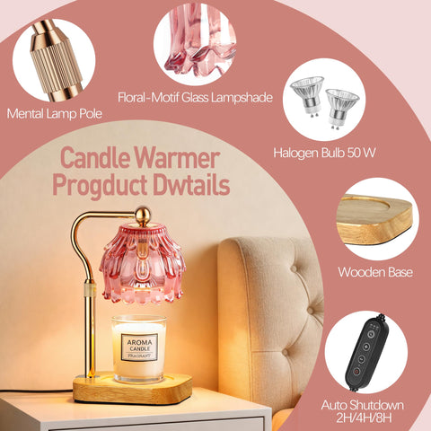 Eterfun candle warmer delivers flameless ambiance for clean, smoke-free spaces