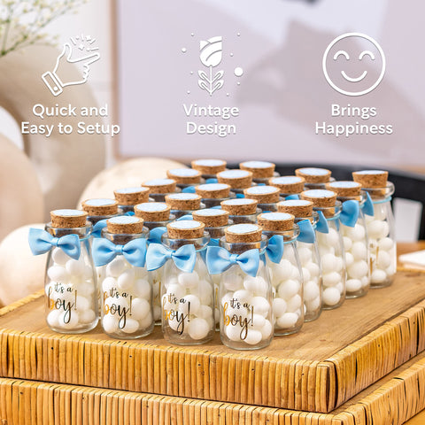 Ethisa decorative jars form elegant table centerpiece displays