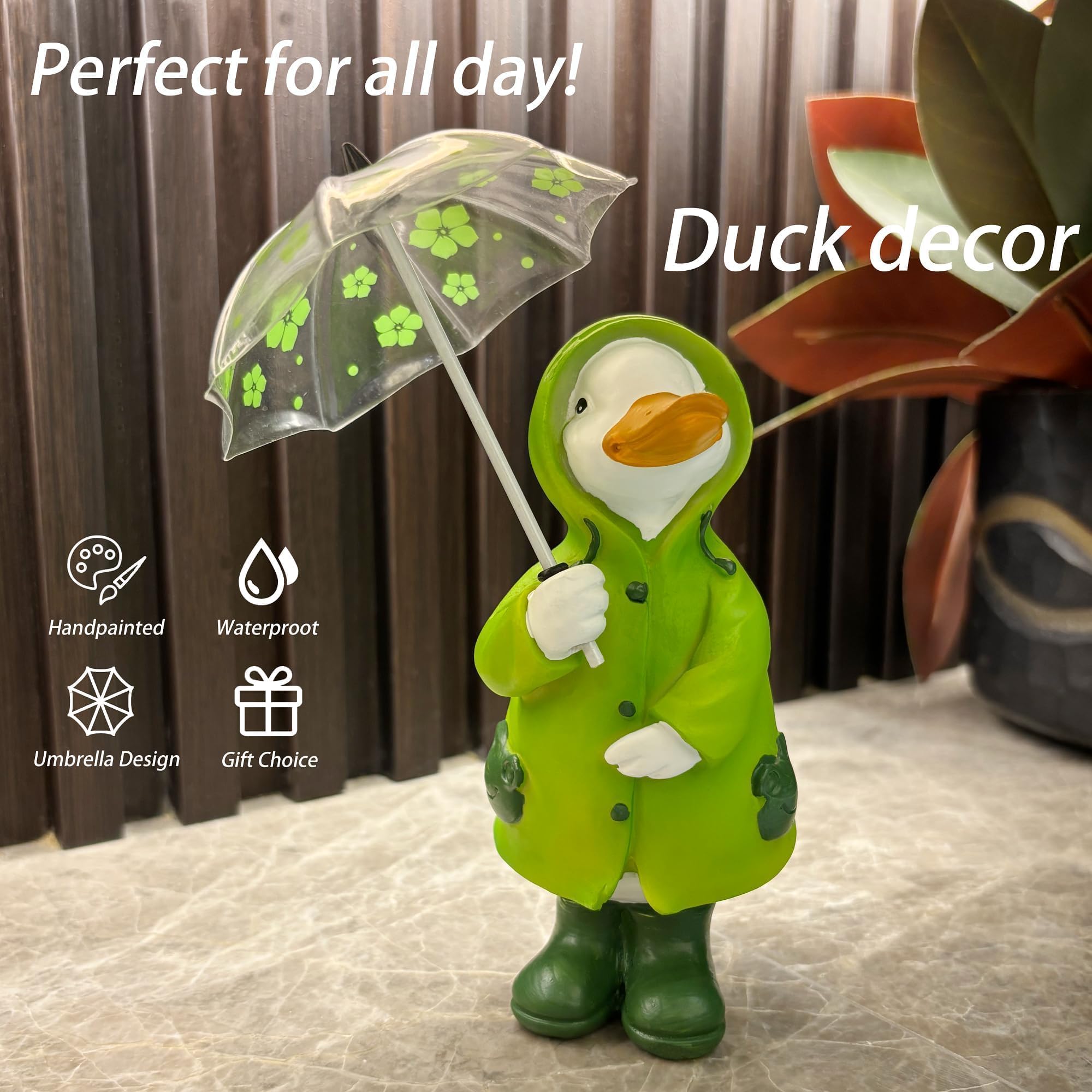 Etlemonde compact duck decor perfect for desks and counters.