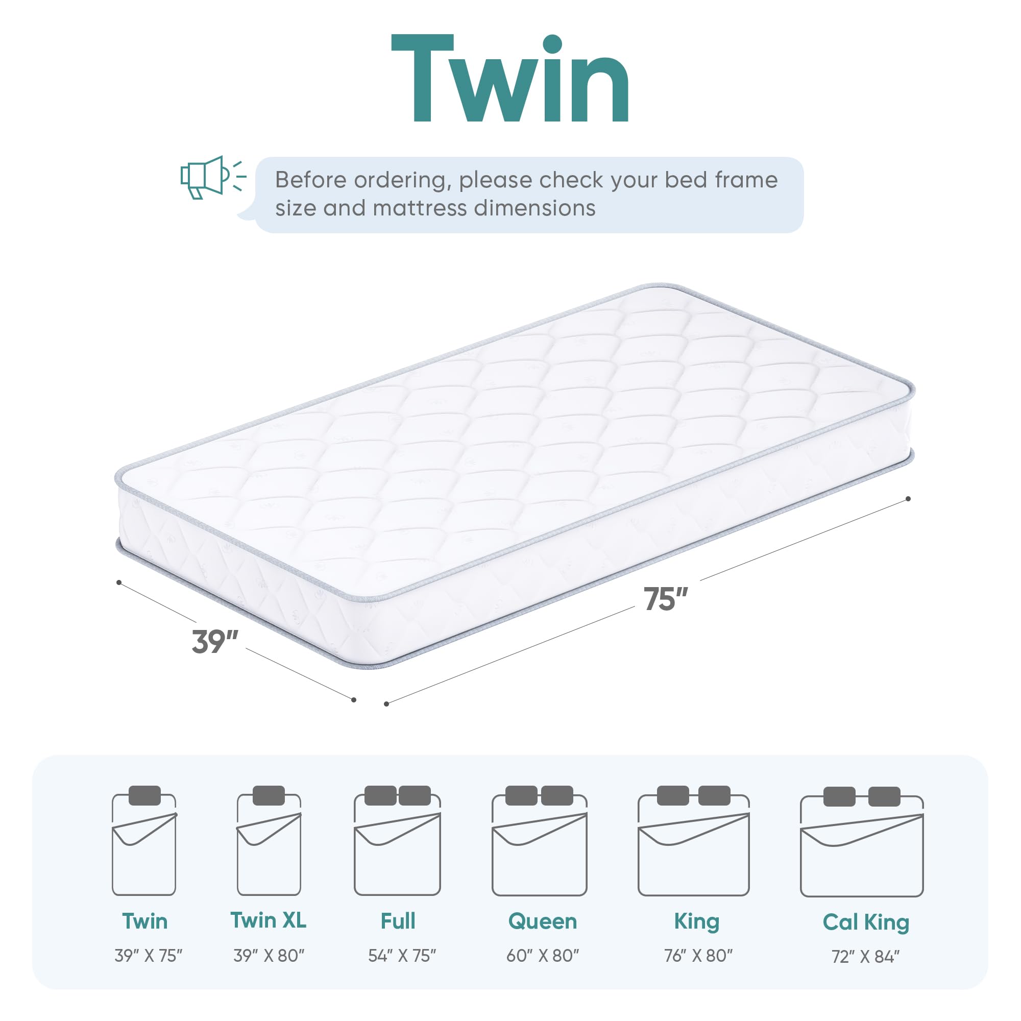 ETONEX gel memory foam layer contours to the body for pressure relief and cooling comfort.